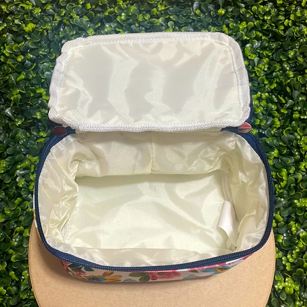 🎉❤️ NEW Sunflowers Floral Multicolor Cosmetic Case Makeup Bag - Picture 3 of 4